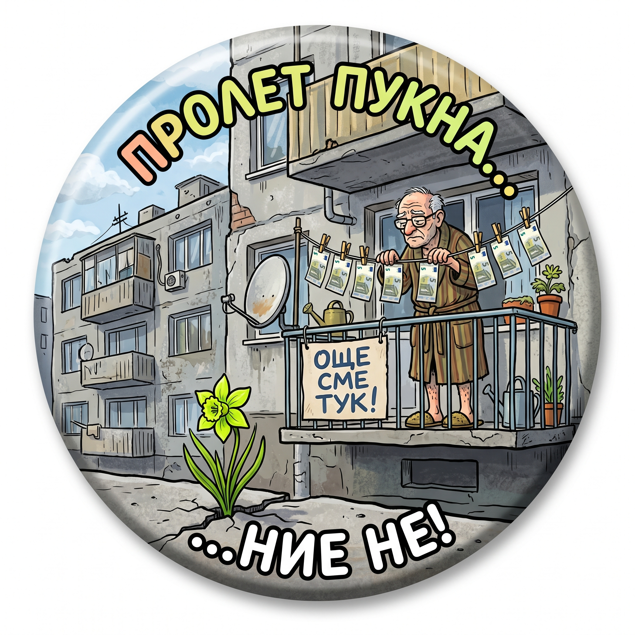 Значка "Панелна пролет"