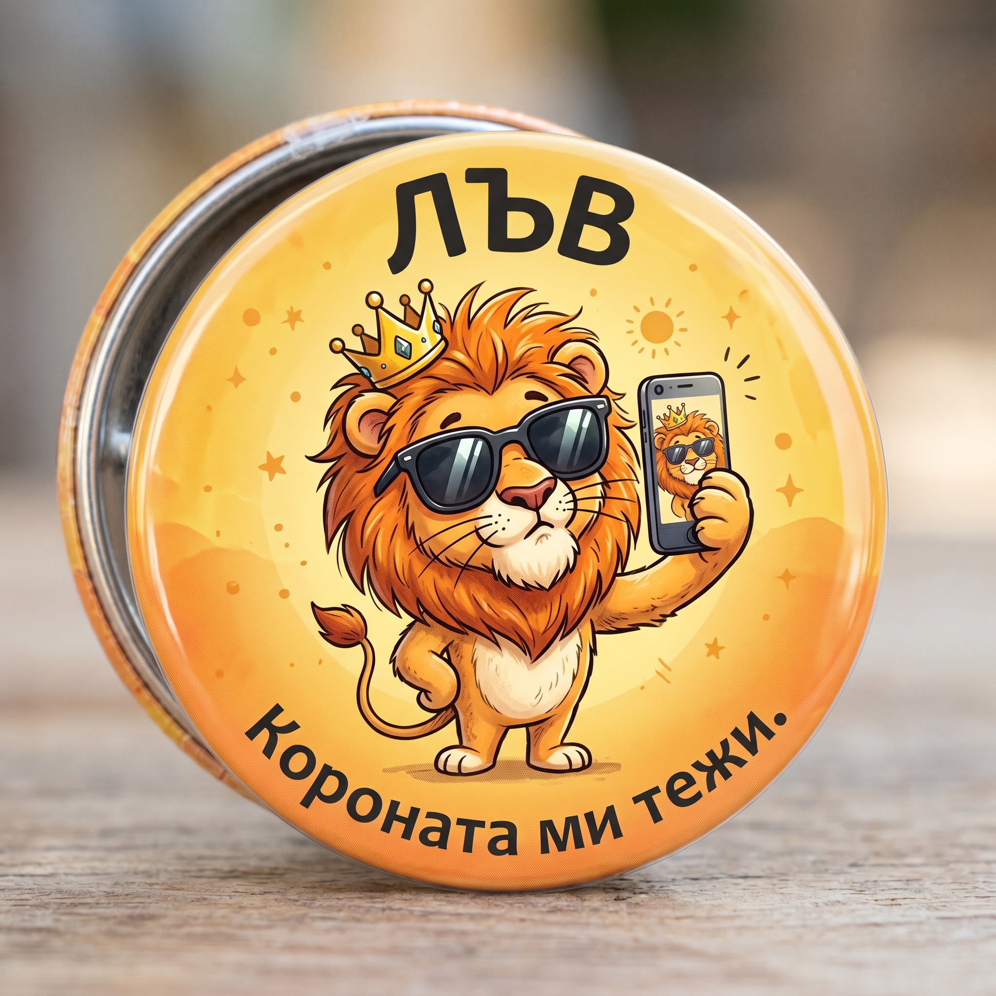 Значка "Зодия "Лъв""