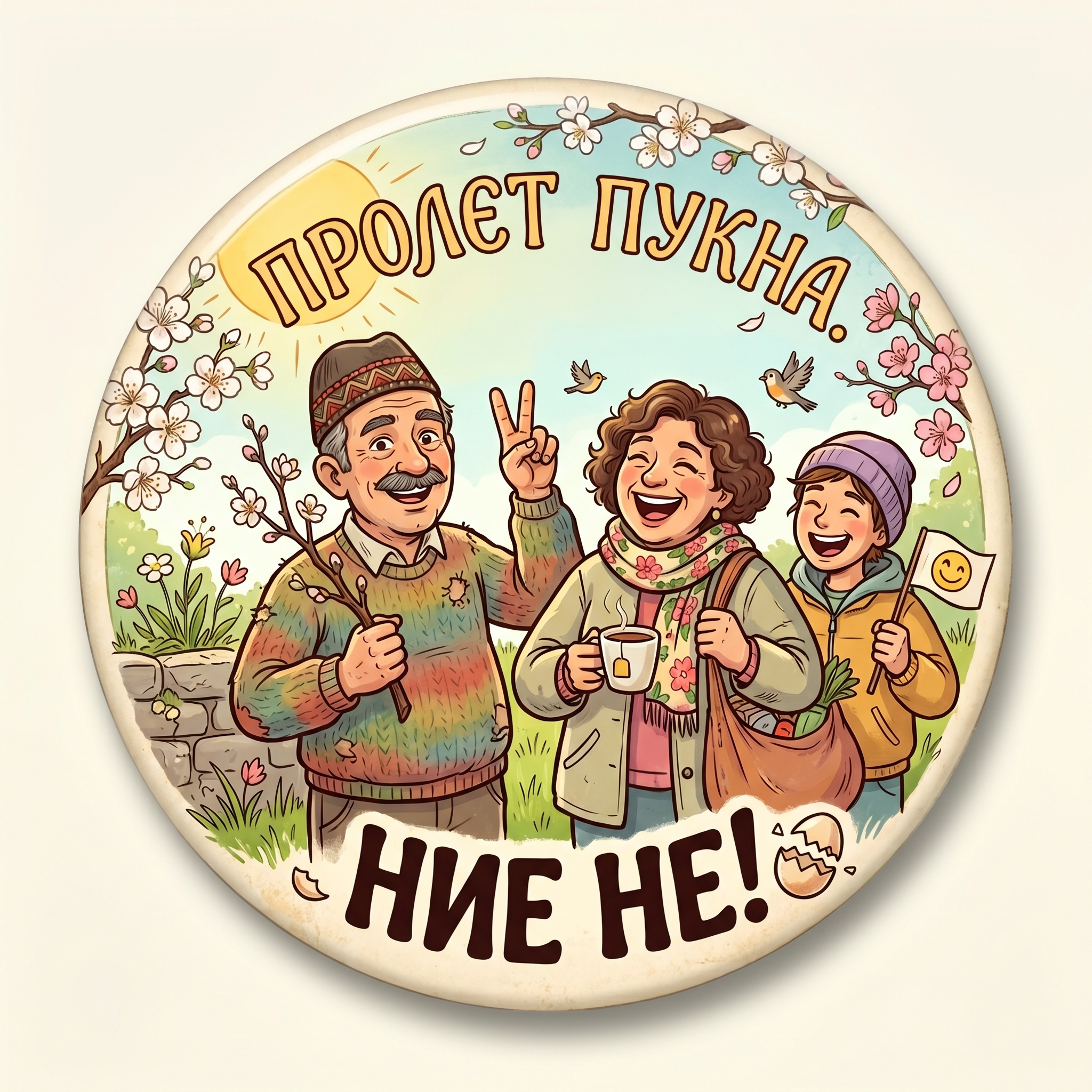 Значка "Пролетни непукисти"