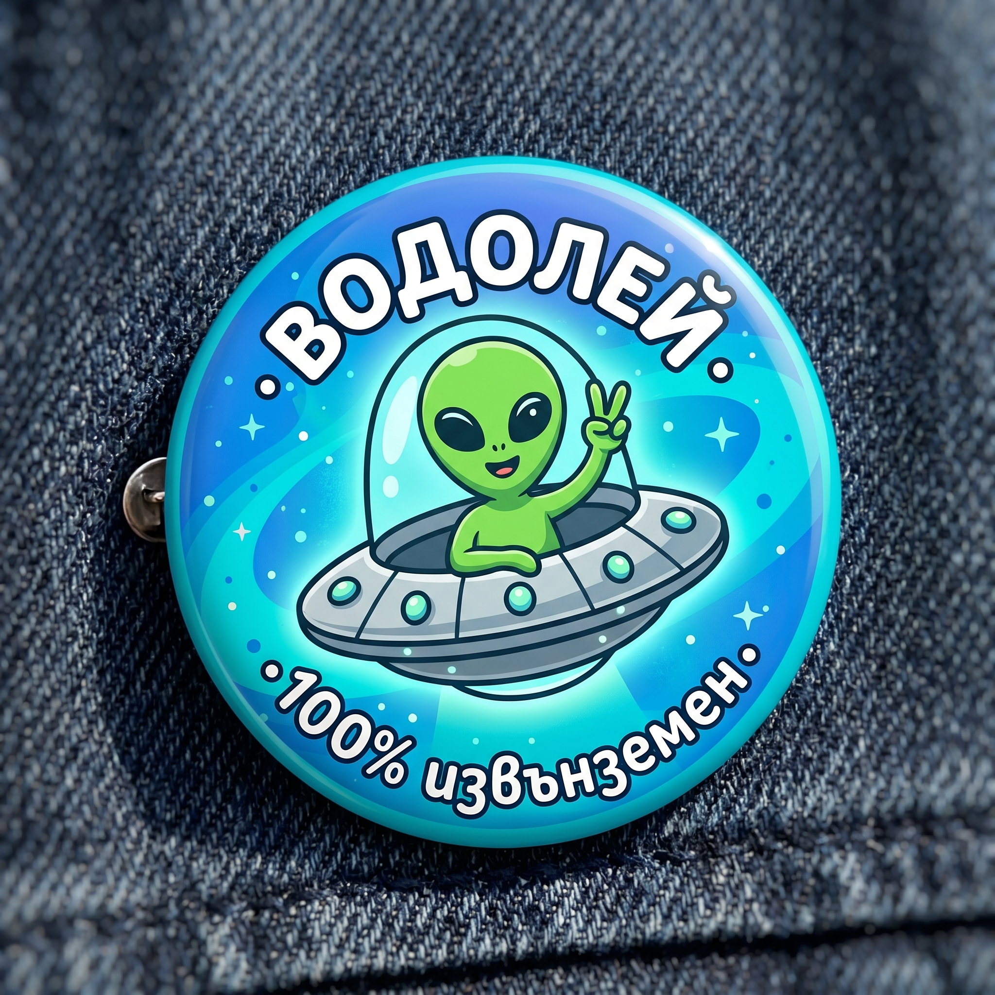 Значка "Зодия "Водолей""